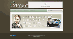 Desktop Screenshot of botanicum.es